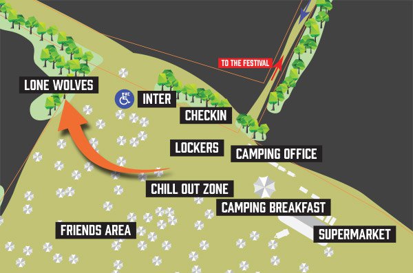 Lone Wolves Camping Zone